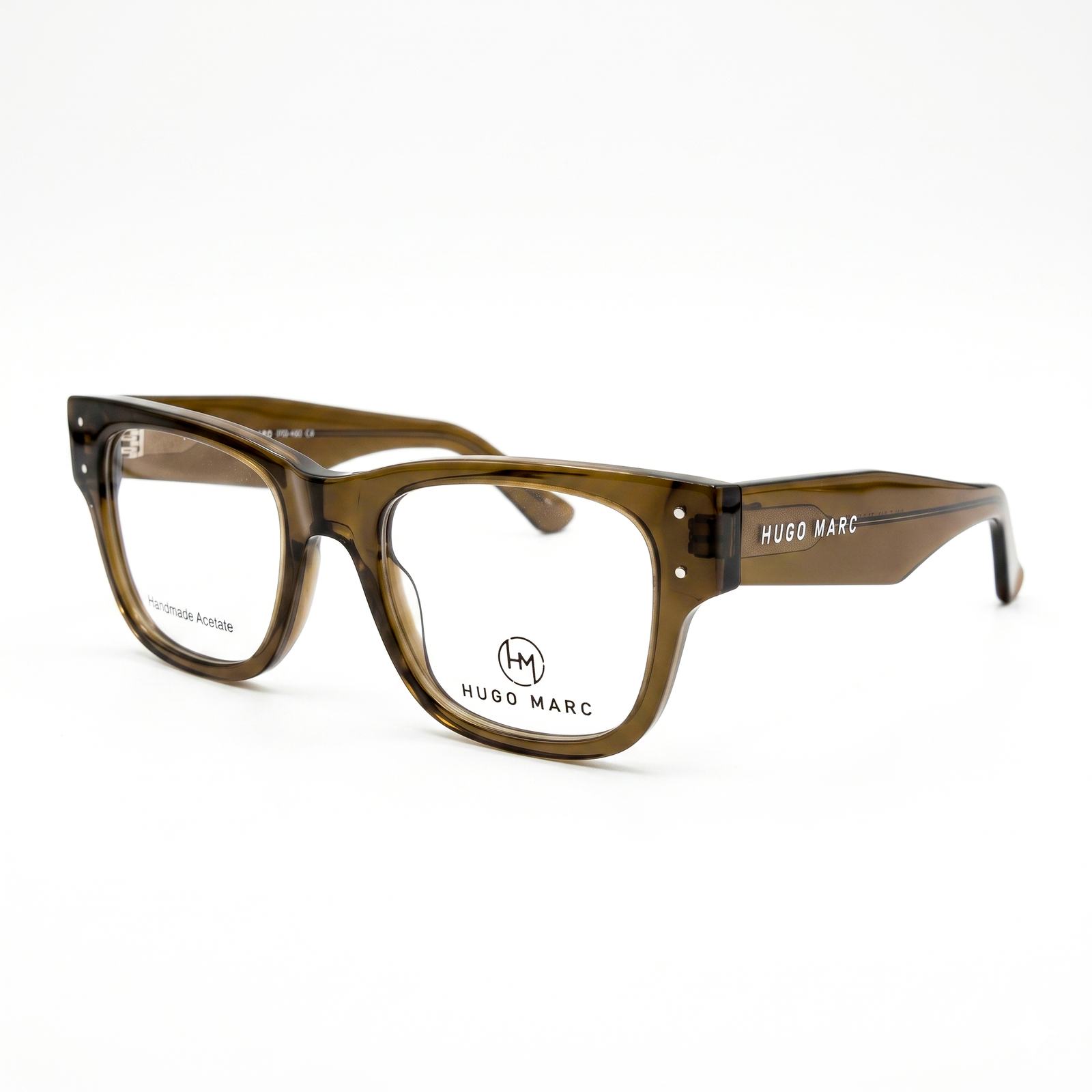 Hugo Marc HM-12012 Square Acetate Eyeglasses - Image 4