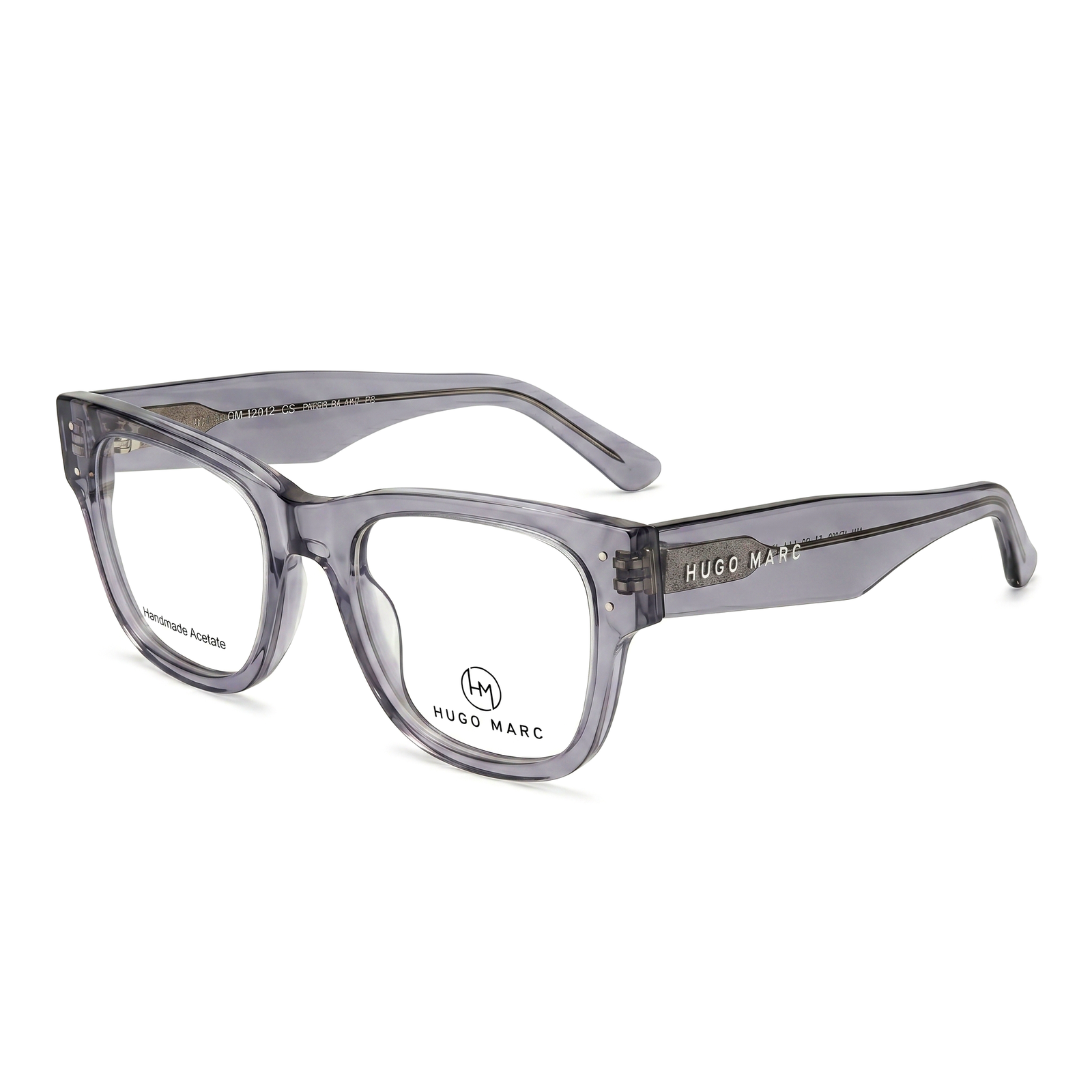 Hugo Marc HM-12012 Square Acetate Eyeglasses - Image 5