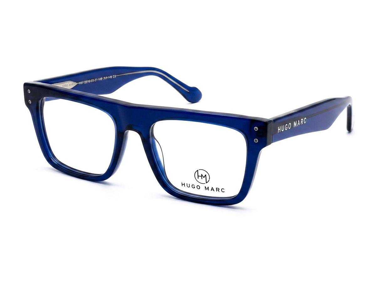 Hugo Marc HM-12016 Premium Square Acetate Eyeglasses - Image 3