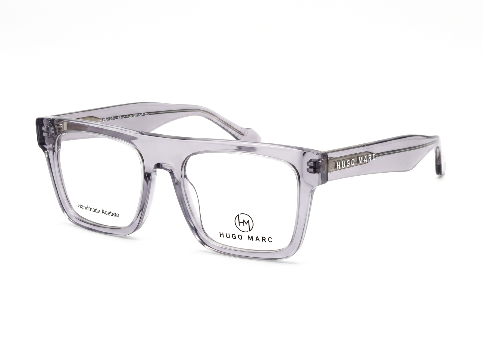 Hugo Marc HM-12016 Premium Square Acetate Eyeglasses - Image 5