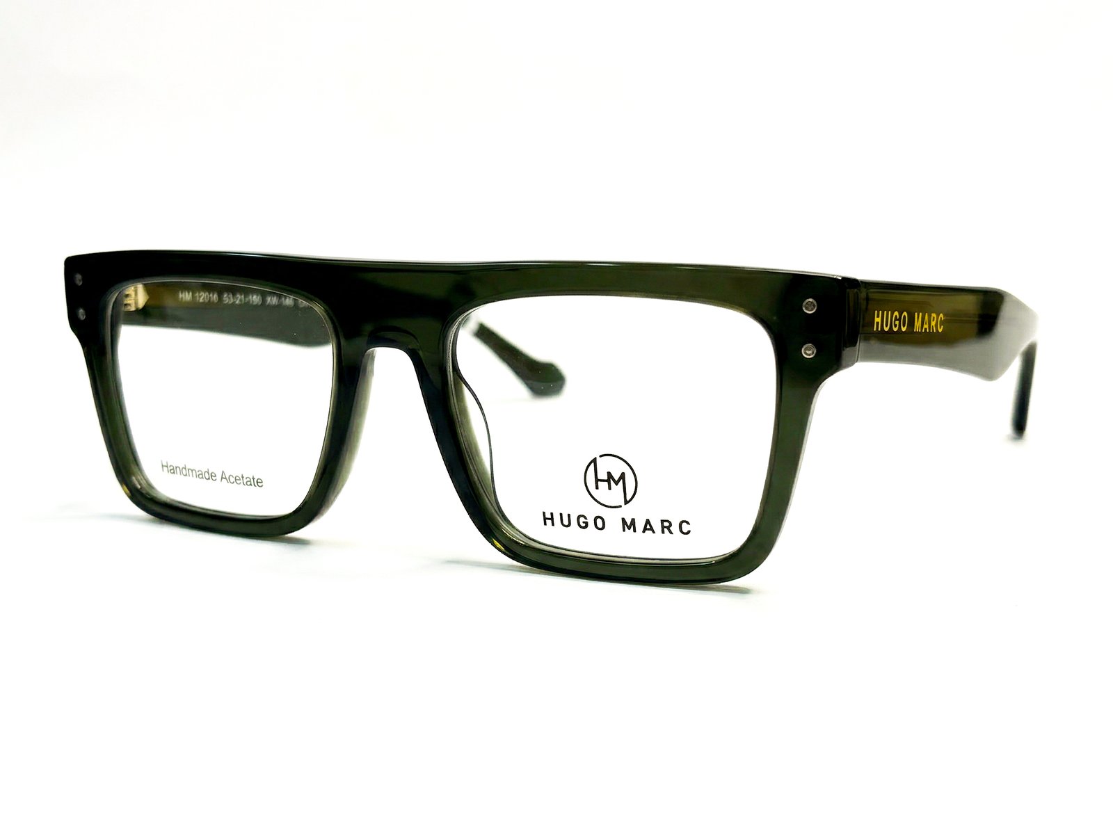Hugo Marc HM-12016 Premium Square Acetate Eyeglasses - Image 6