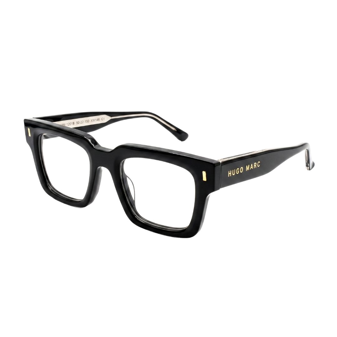 Hugo Marc HM-12018 Premium Square Acetate Eyeglasses