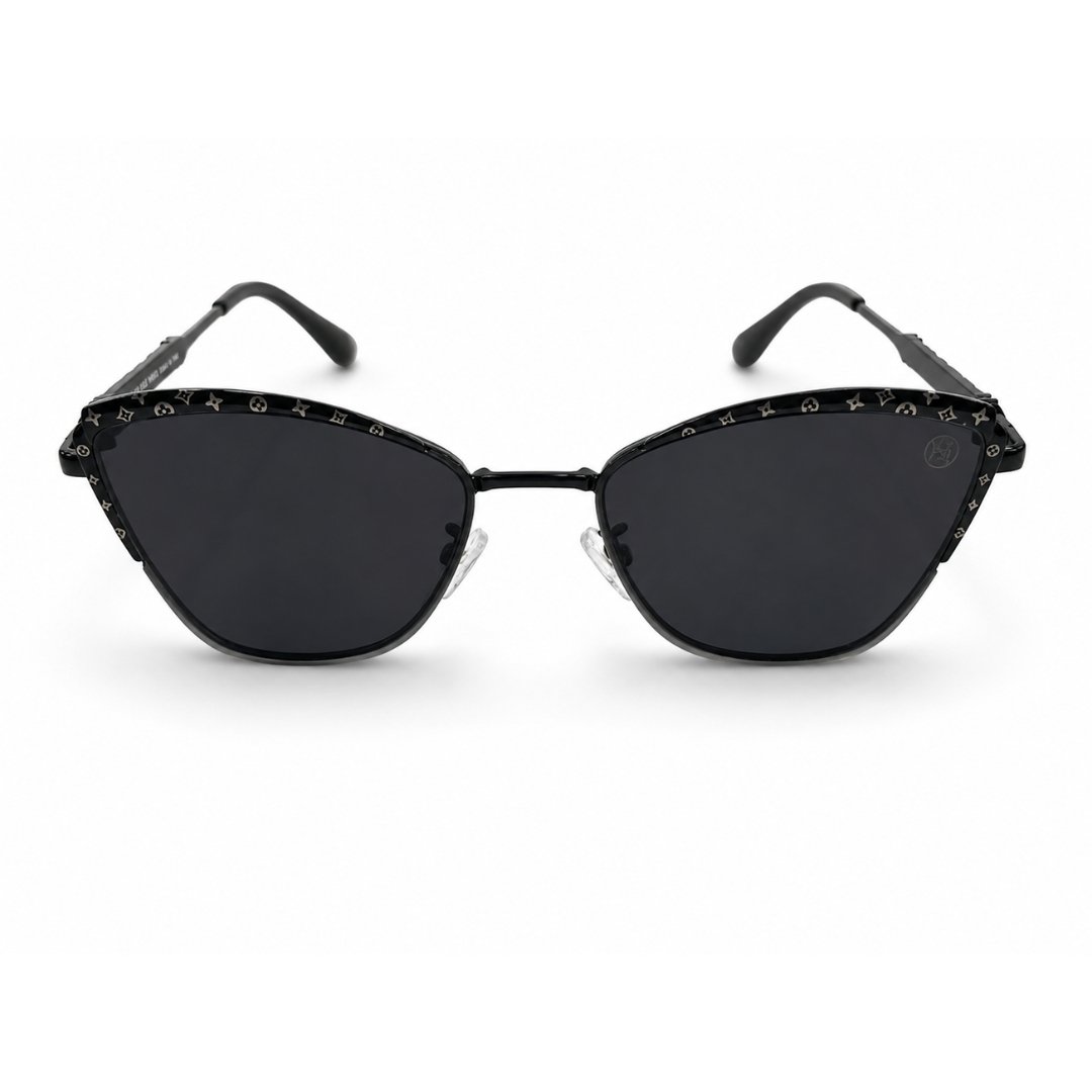Hugo Marc HM-2696 Premium Cat-Eye Metal Sunglasses