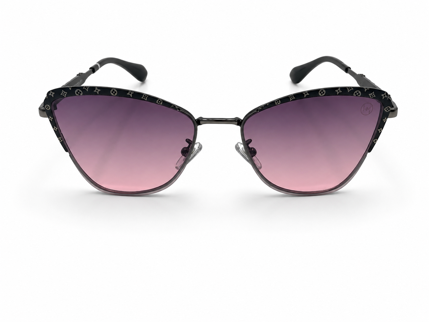 Hugo Marc HM-2696 Premium Cat-Eye Metal Sunglasses - Image 3