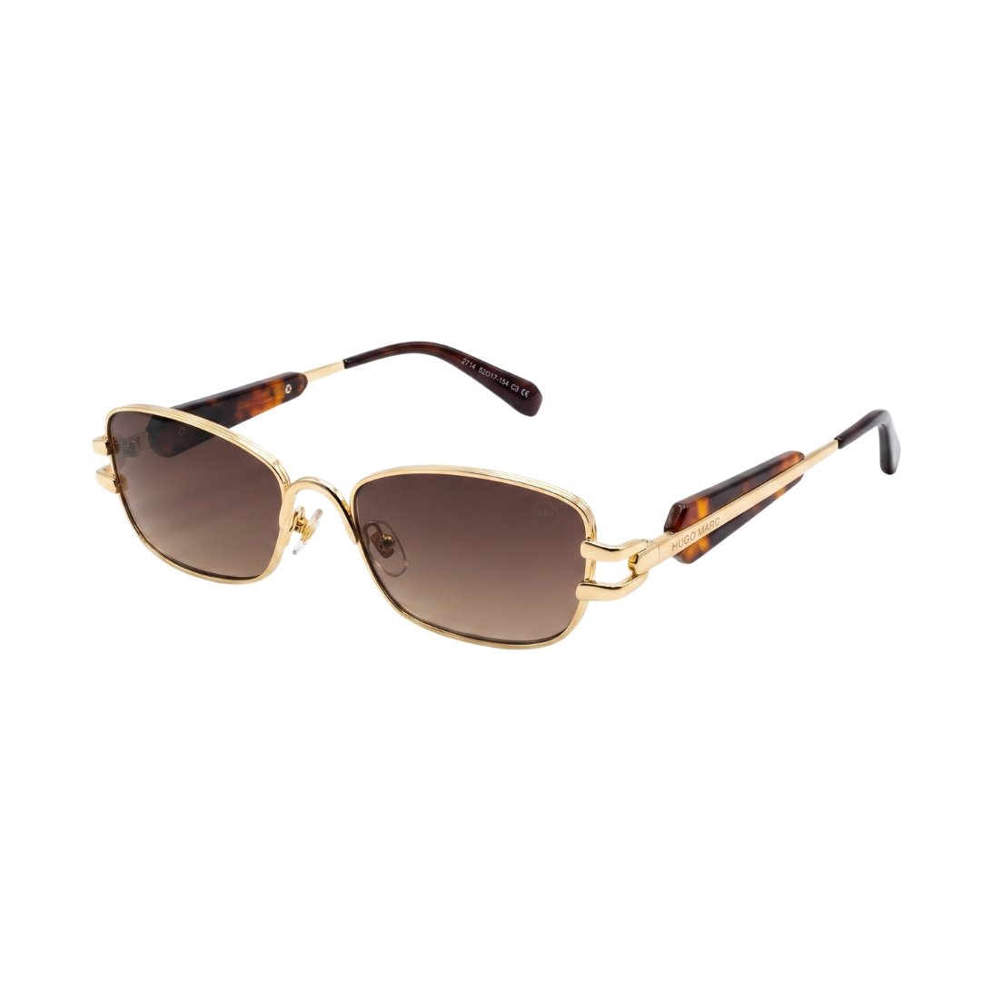 Hugo Marc HM-2714 Luxury Rectangular Sunglasses