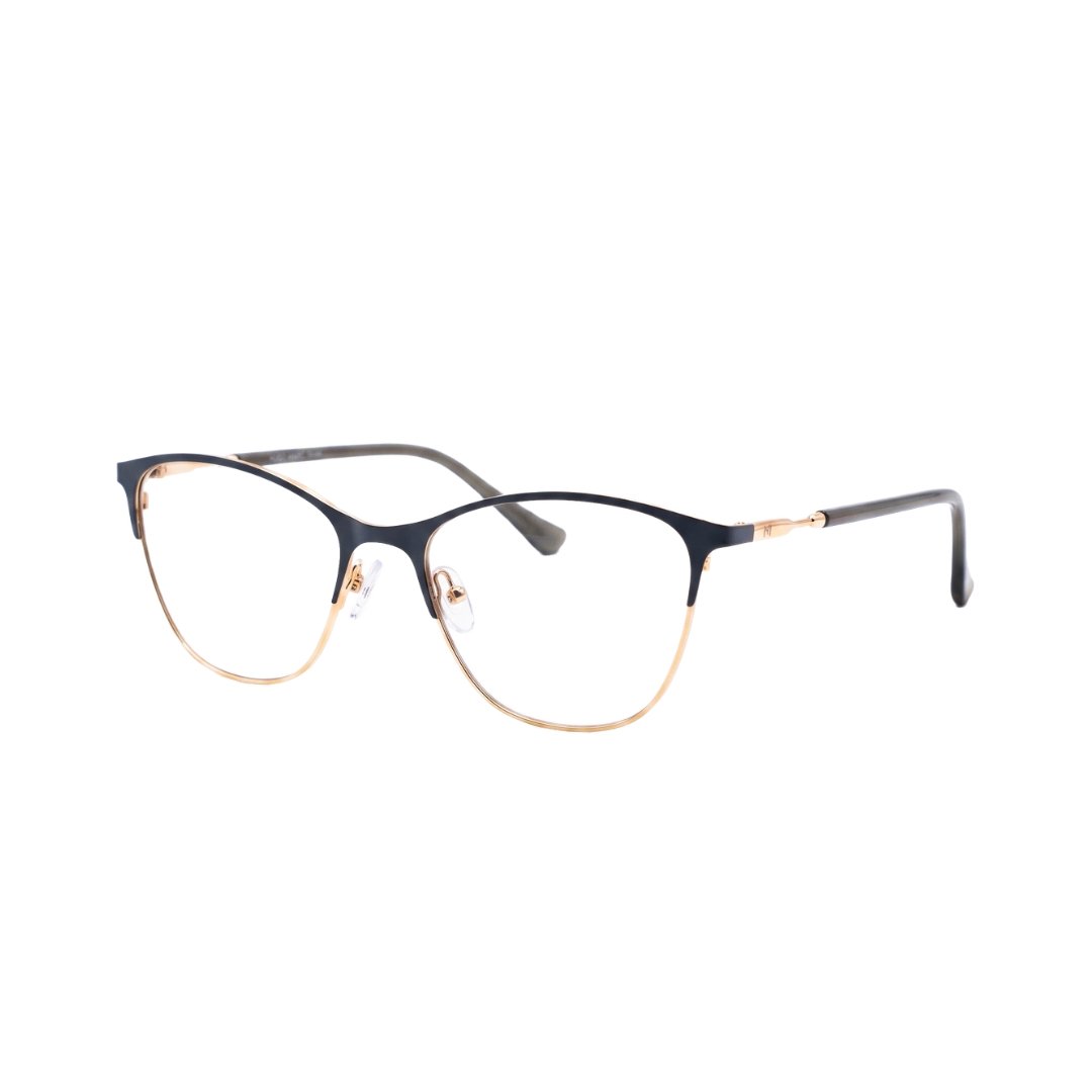 Hugo Marc HM-2008 Premium Cat-Eye Metal Eyeglasses for Women