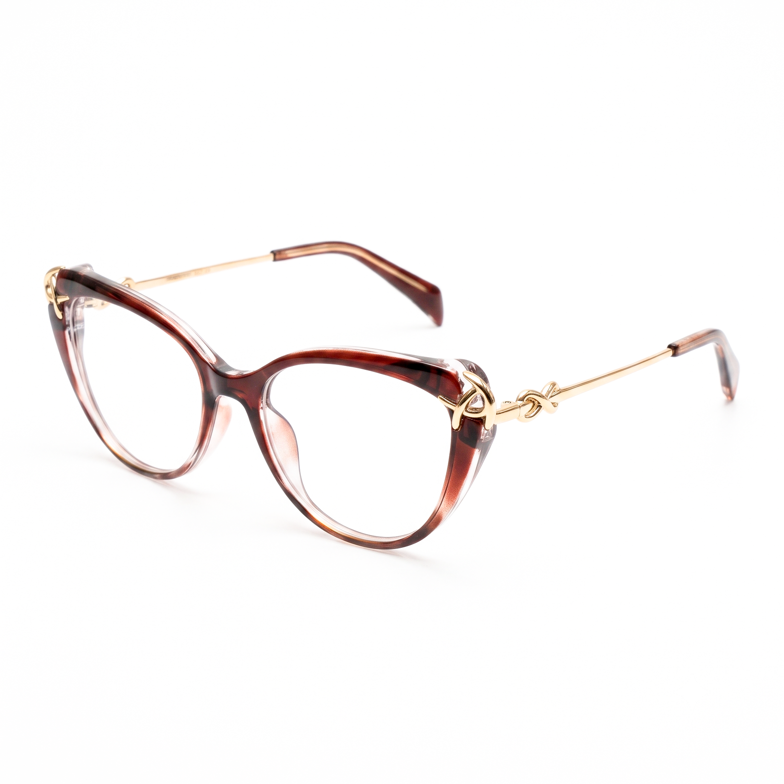 Hugo Marc HM-27051 Premium Cat-Eye Full-Rim Eyeglasses for Women