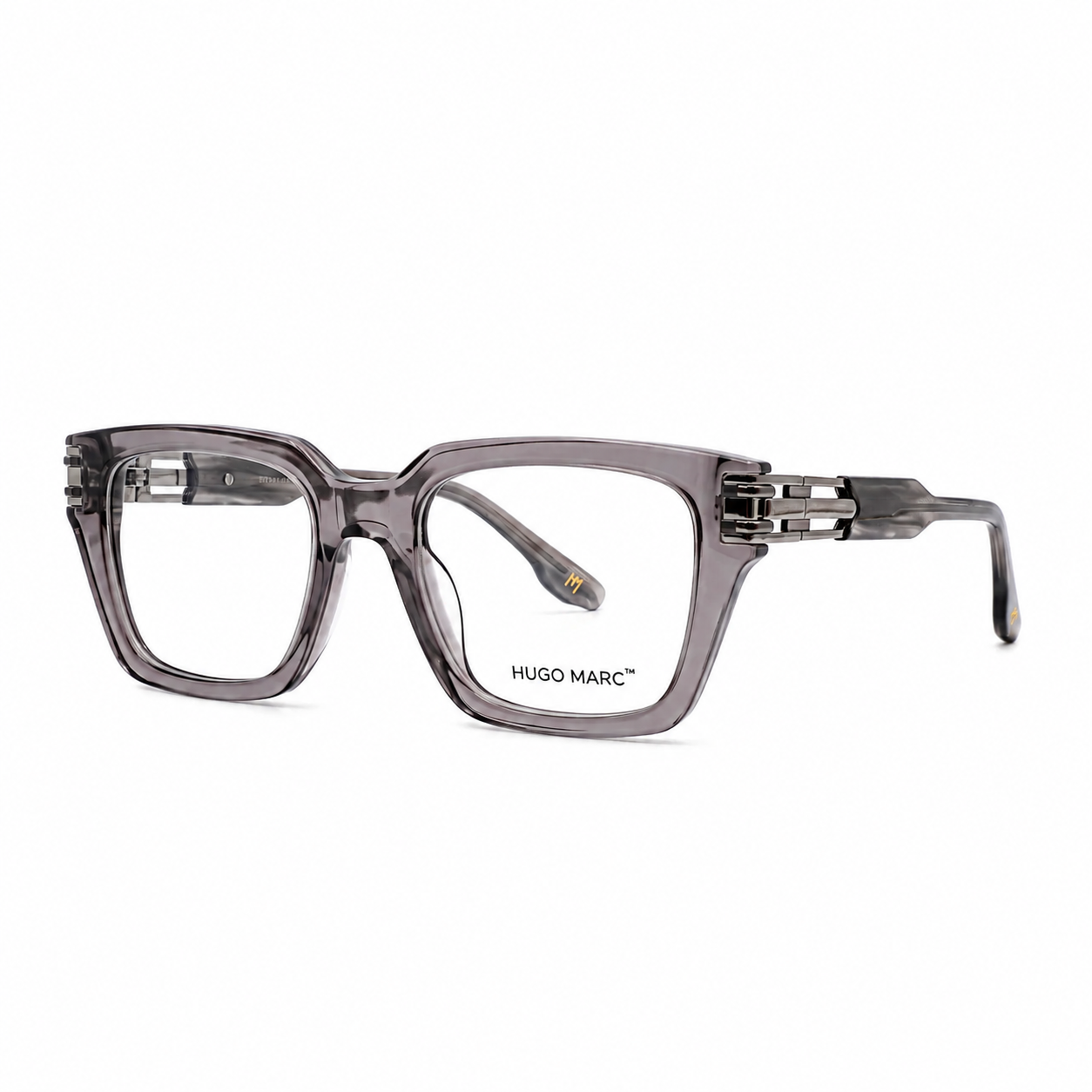 Hugo Marc HM-11101 Premium Square Full-Rim Eyeglass Frame for Men