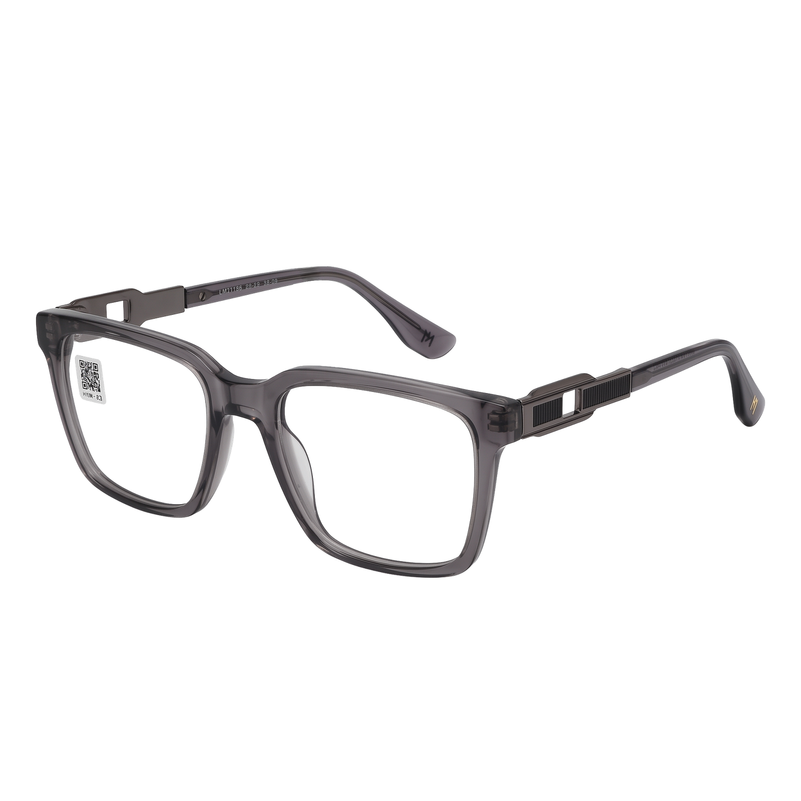 Hugo Marc HM-11106 Premium Square Full-Rim Eyeglass Frame for Men