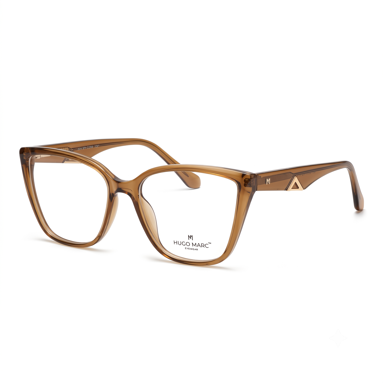 Hugo Marc HM-1537 Premium Cat-Eye Full Rim Eyeglasses for Women