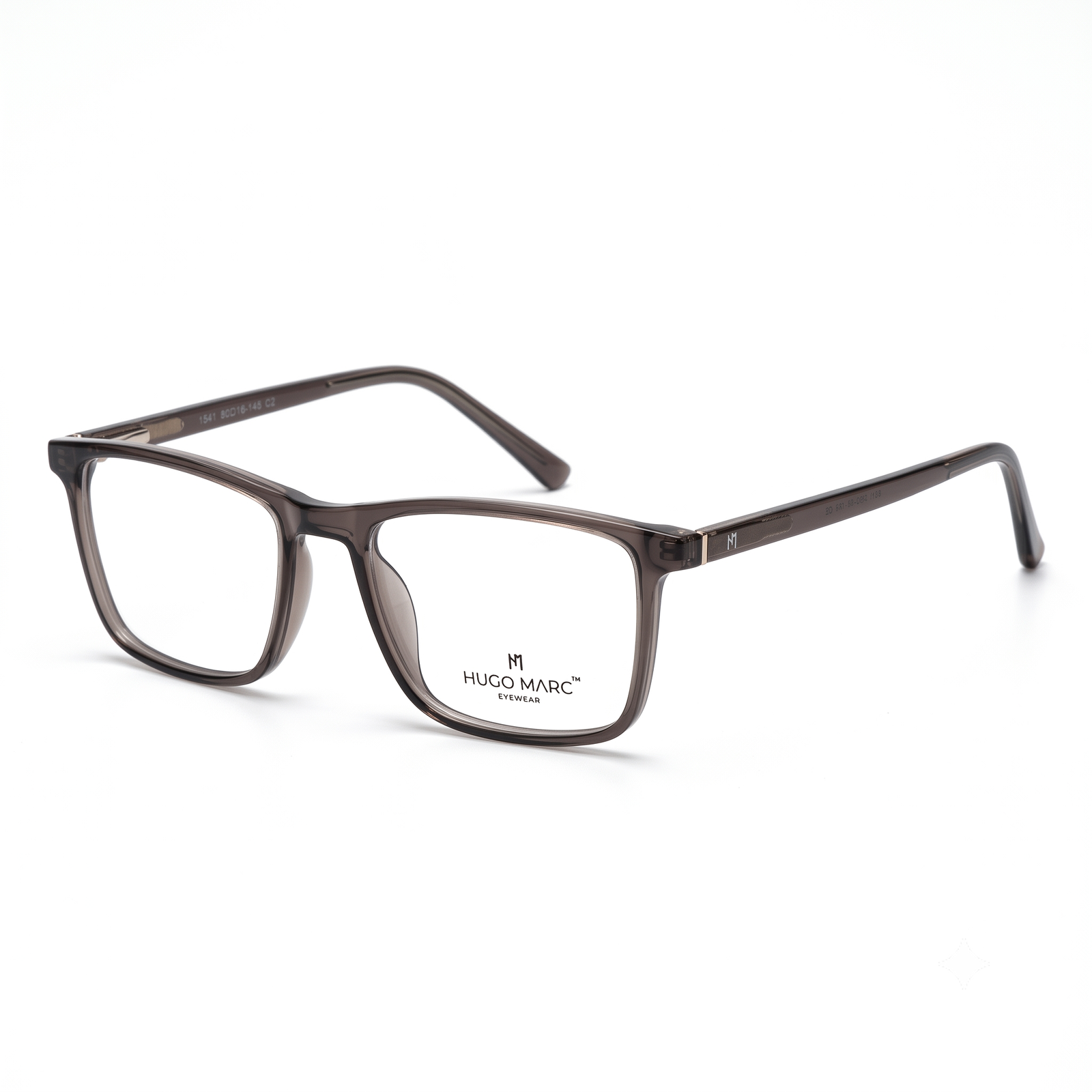 HUGO MARC HM-1541 Square Full-Rim Eyeglass Frame for Men & Women