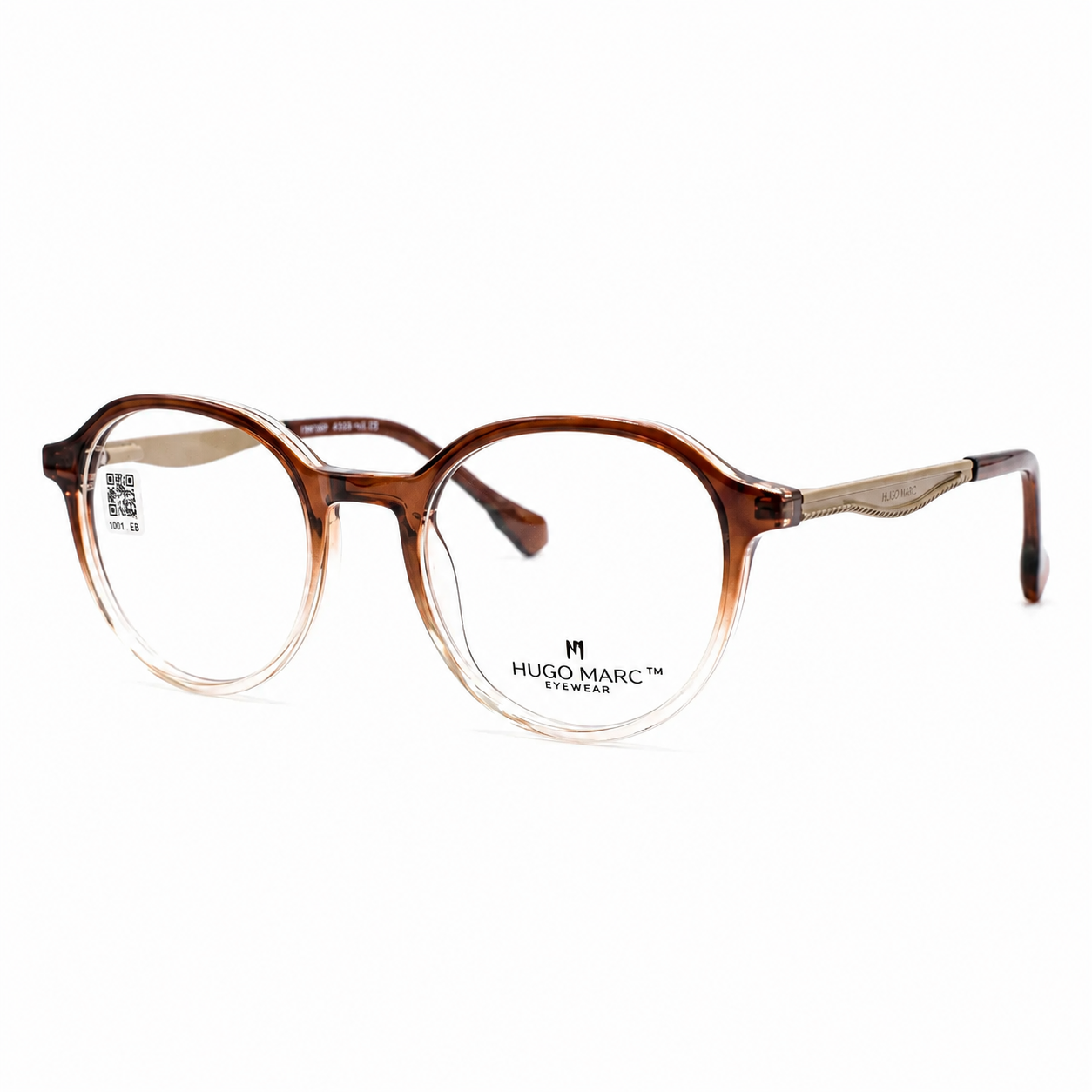 Hugo Marc HM-1601 Premium Round Eyeglasses Frame