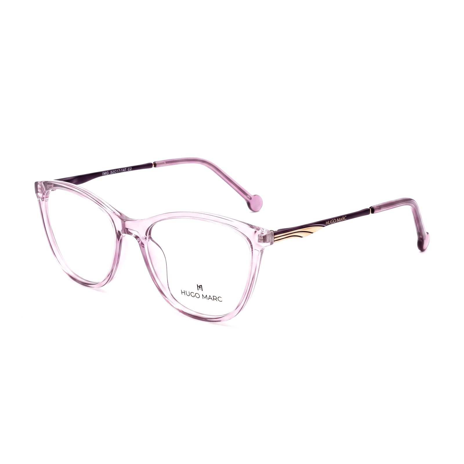 HUGO MARC HM-1603 Full Rim Cat-Eye Eyeglass Frame for Women