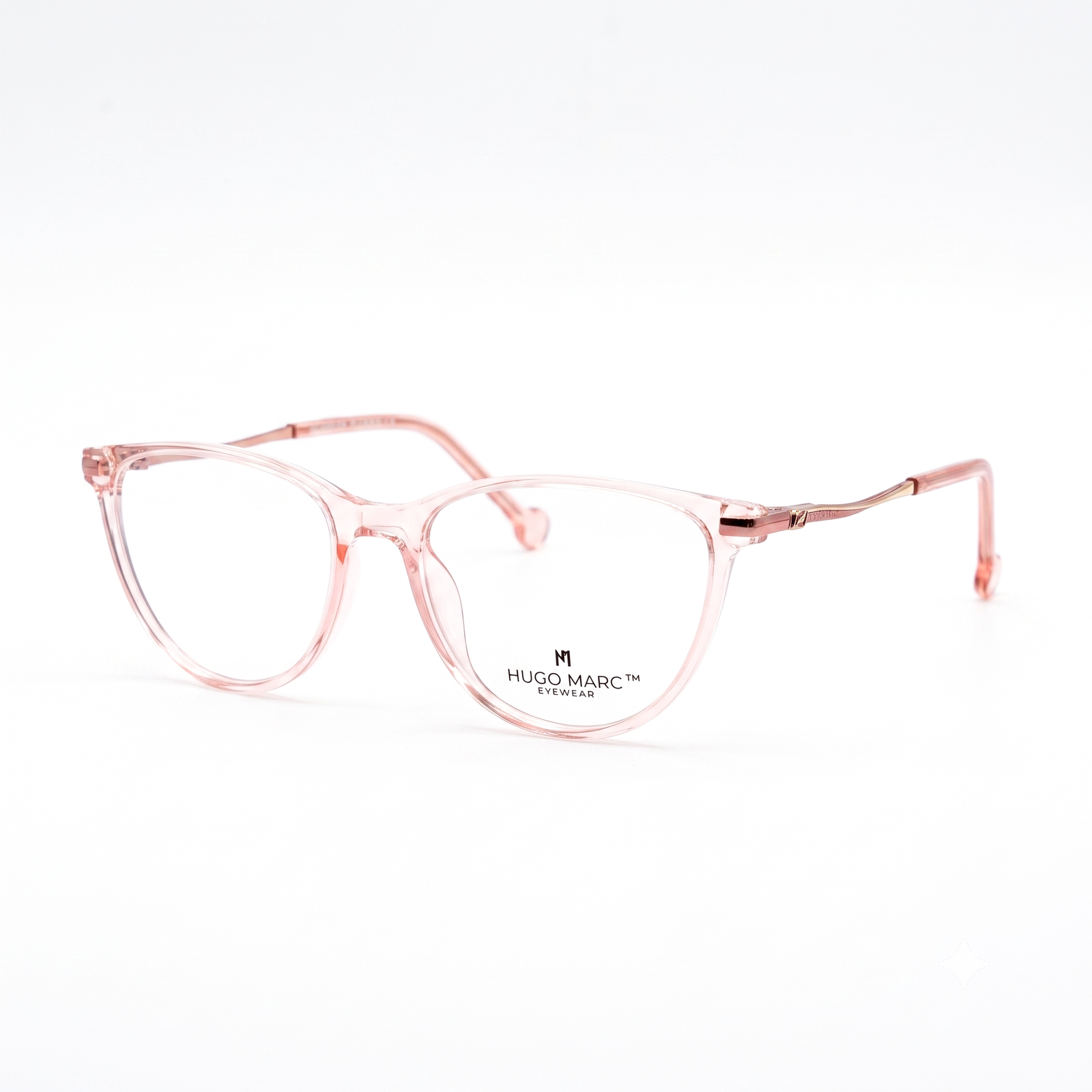 HUGO MARC HM-1605 Full Rim Cat-Eye Eyeglass Frame for Women