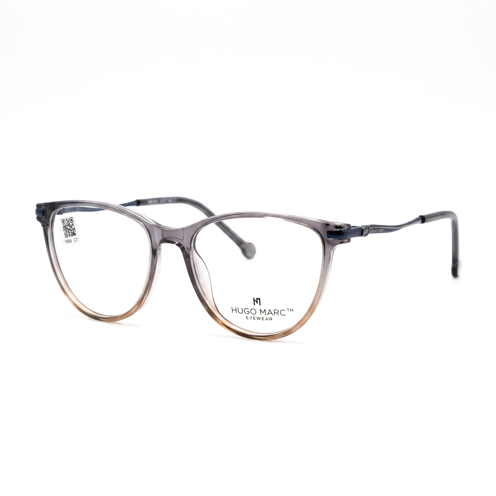 HUGO MARC HM-1605 Full Rim Cat-Eye Eyeglass Frame for Women