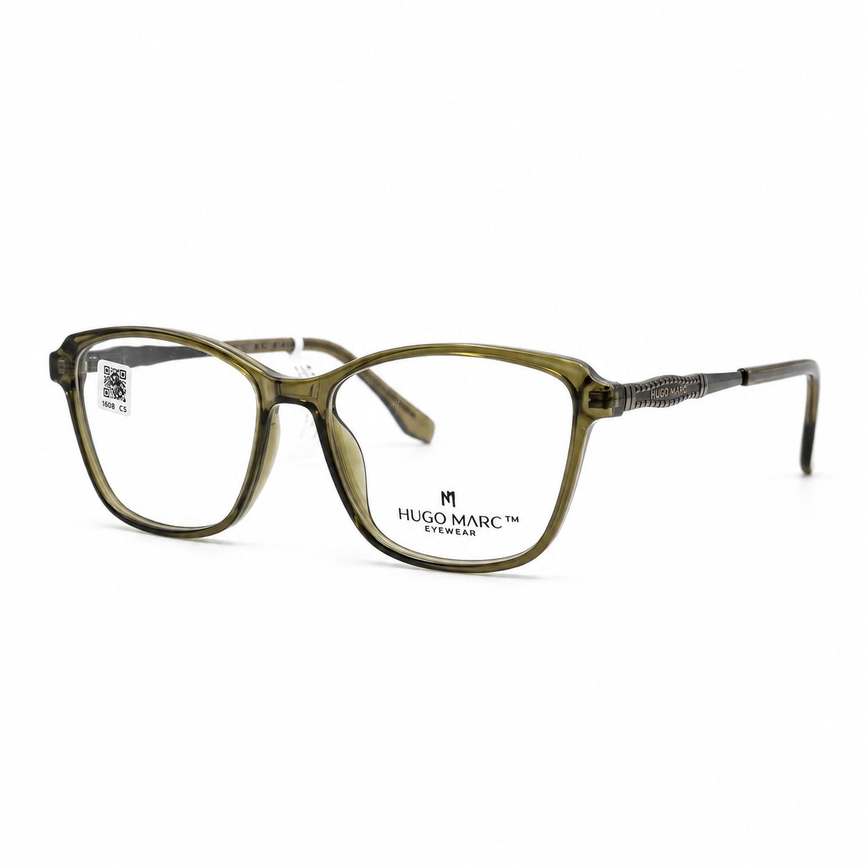 UGO MARC HM-1608 Full Rim Square Eyeglass Frame for Women