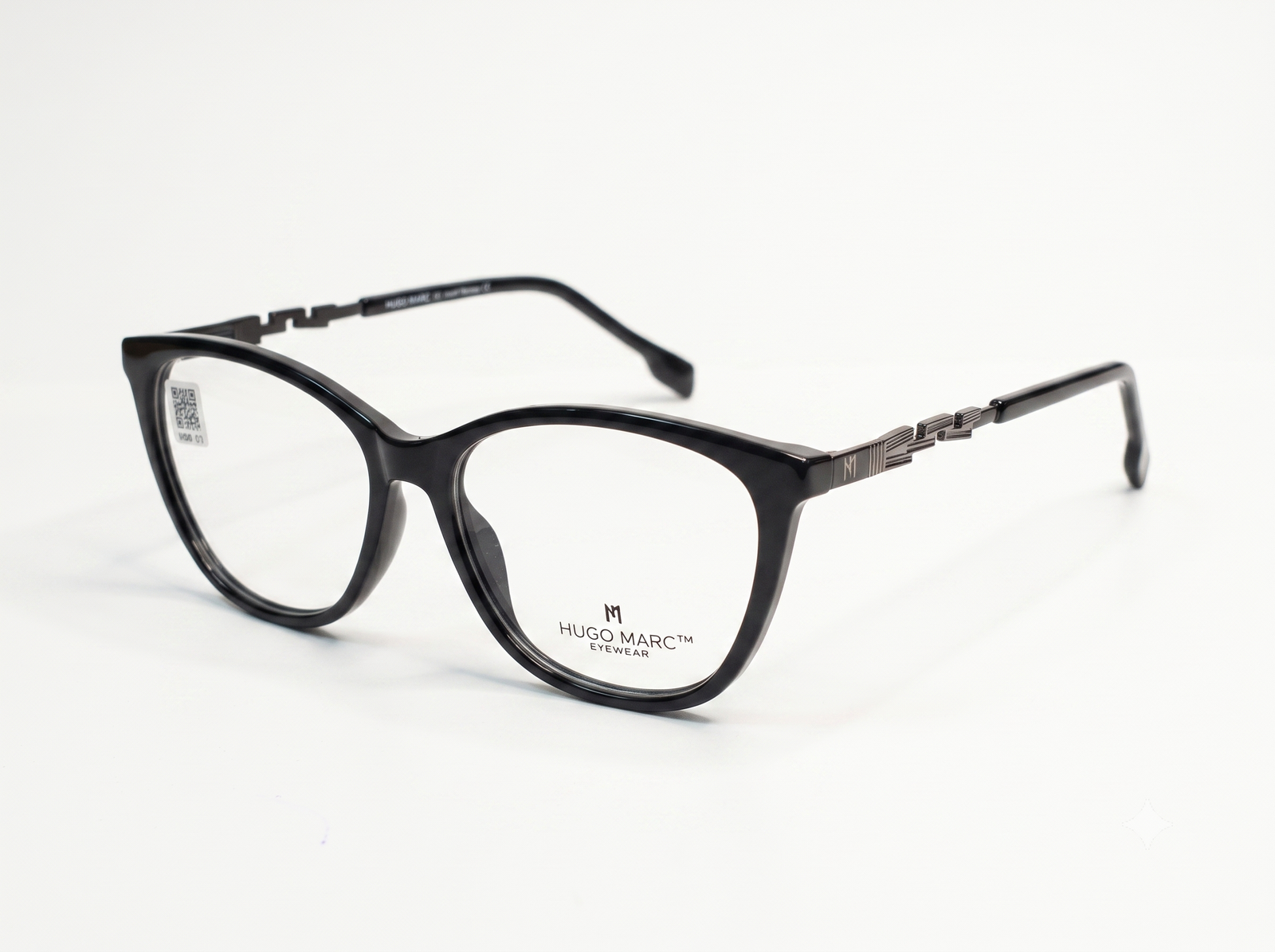 HUGO MARC HM-1609 Full Rim Cat-Eye Eyeglass Frame for Women