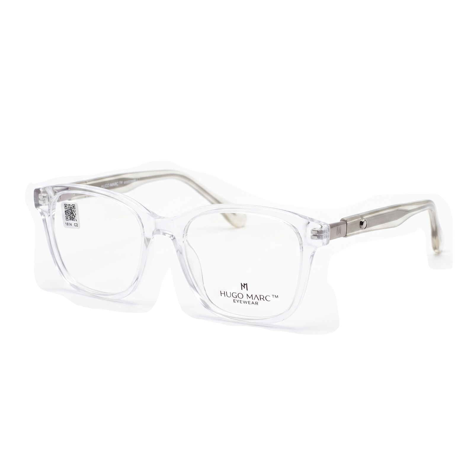 HUGO MARC HM-1614 Full Rim Square Eyeglass Frame for Men