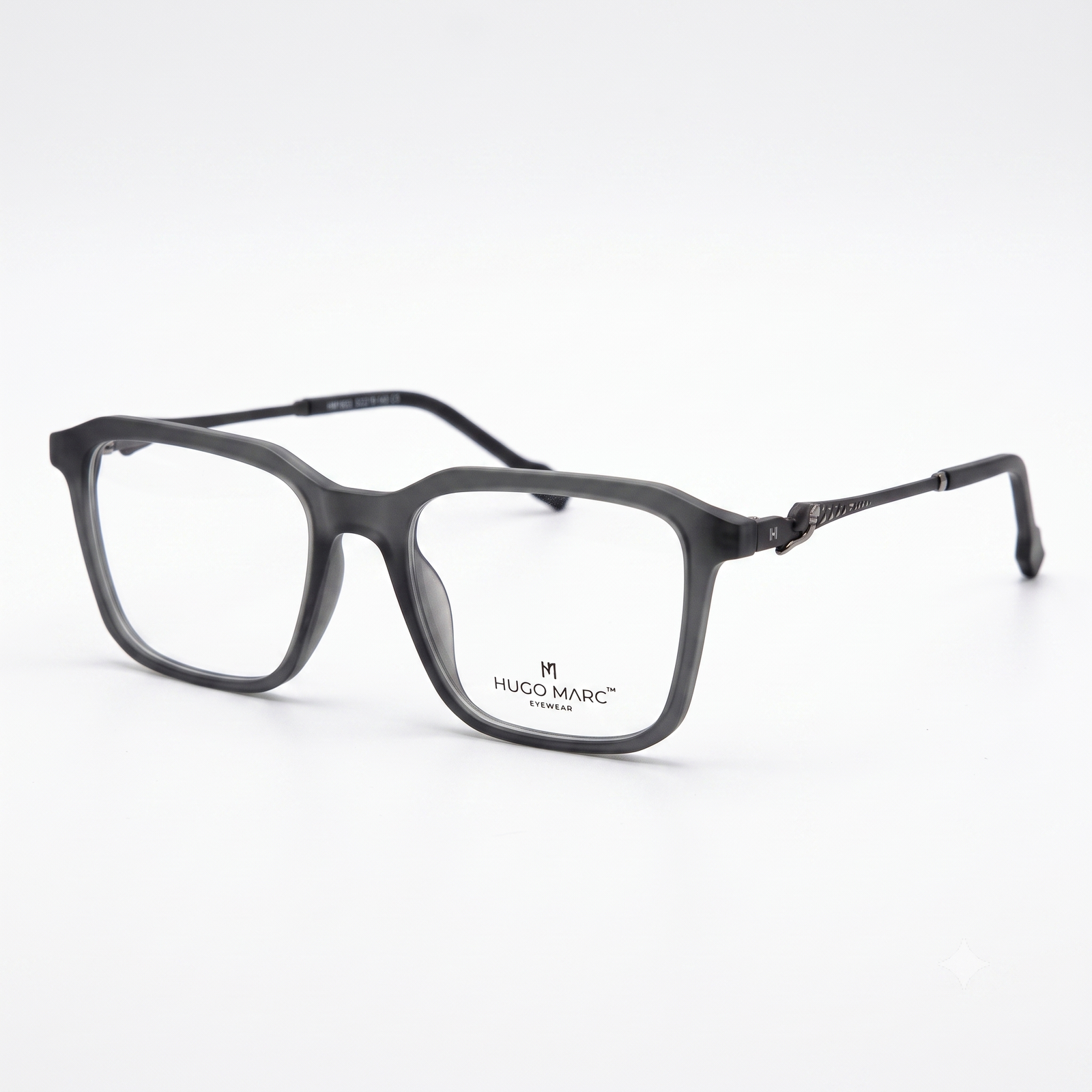 Hugo Marc HM-1633 Premium Square Full-Rim Eyeglasses for Women - Image 4
