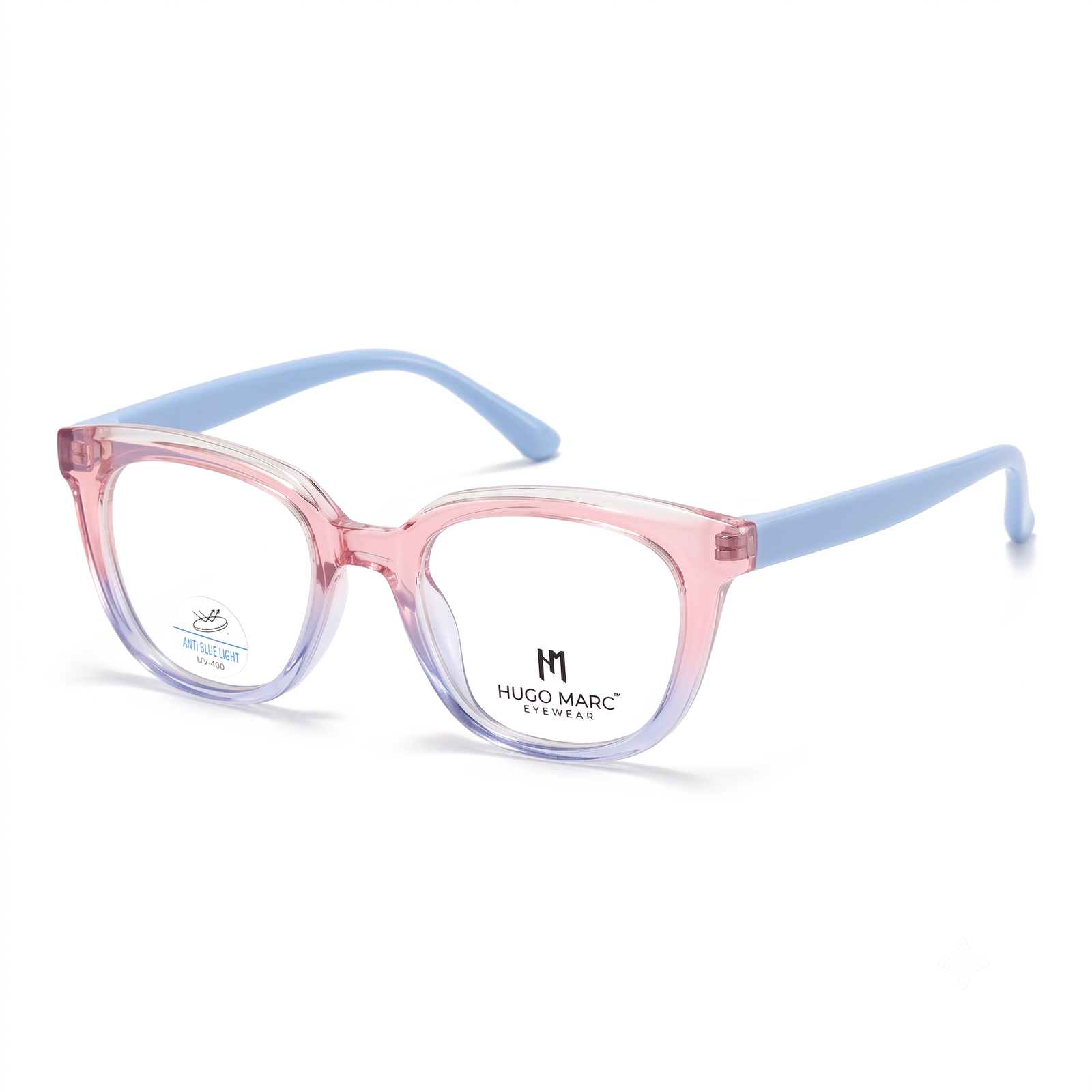 Hugo Marc HM-7136 Women’s Square Eyeglasses | Stylish Anti Blue Light Frame