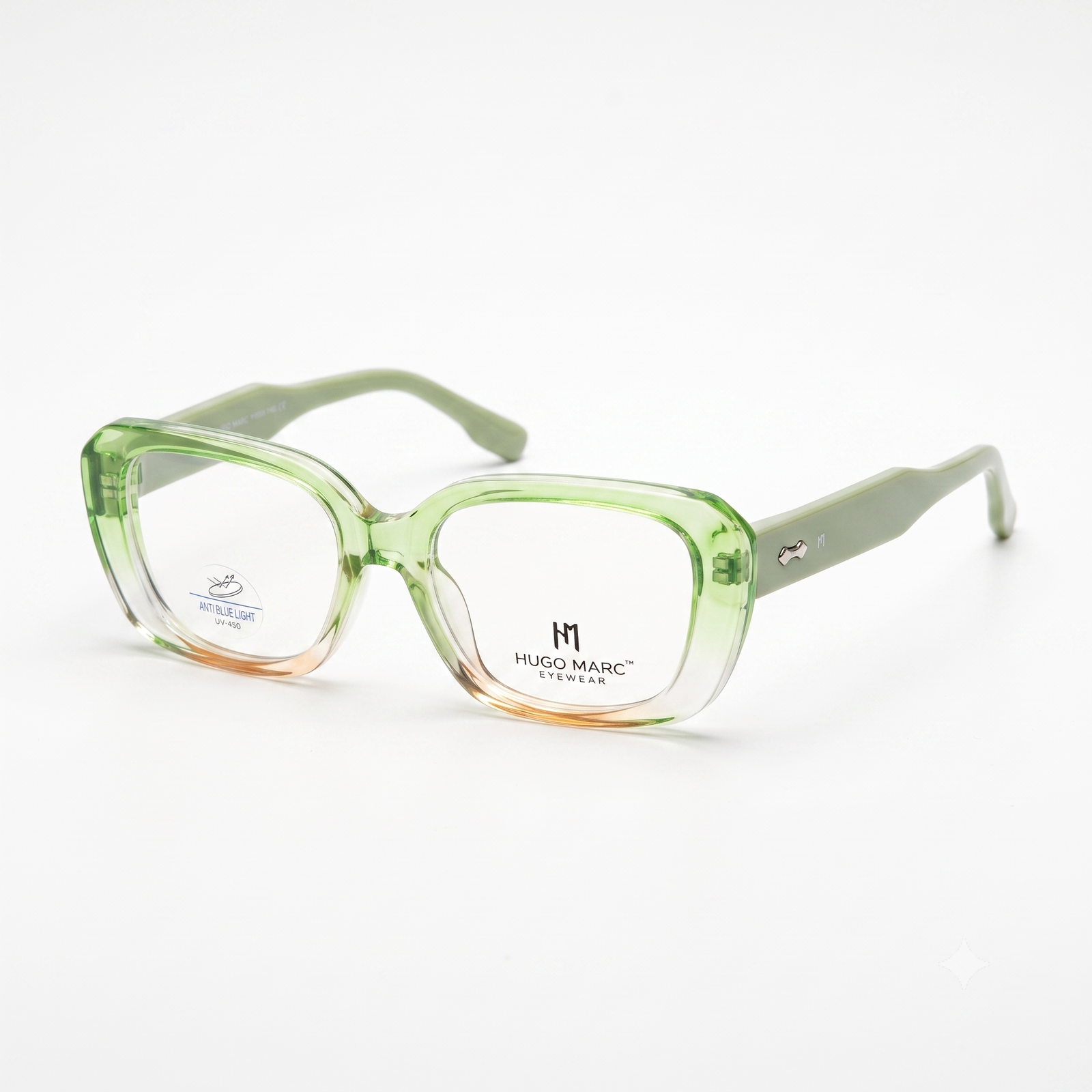 Hugo Marc HM-7215 Kids Cat Eye Eyeglasses | Anti Blue Light UV 400