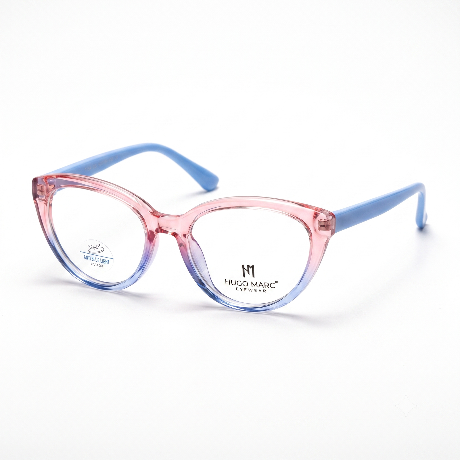 Hugo Marc HM-7154 Kids Rectangular Eyeglasses | Anti Blue Light UV 400 - Image 5