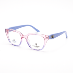 Hugo Marc HM-7194 Kids Square Eyeglasses | Stylish Anti Blue Light UV 400 Frame