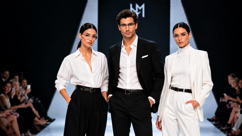 Hugo Marc Eye Wear fashion show celebrity shoot