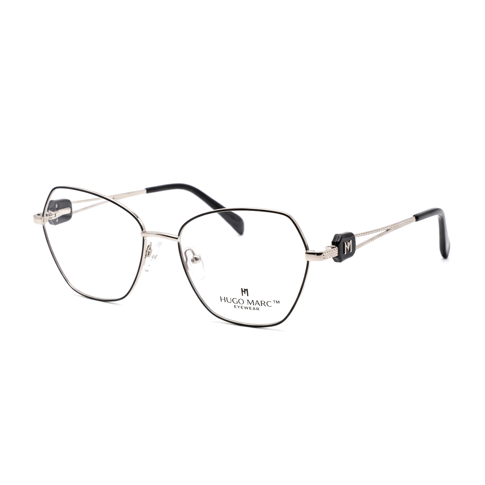 Hugo Marc HM-2177 premium metal eyeglasses for women
