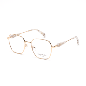Hugo Marc HM-2179 soft geometric metal eyeglasses for women
