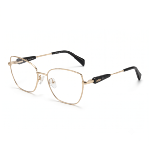 Hugo Marc HM-2178 rounded rectangle metal eyeglasses for women