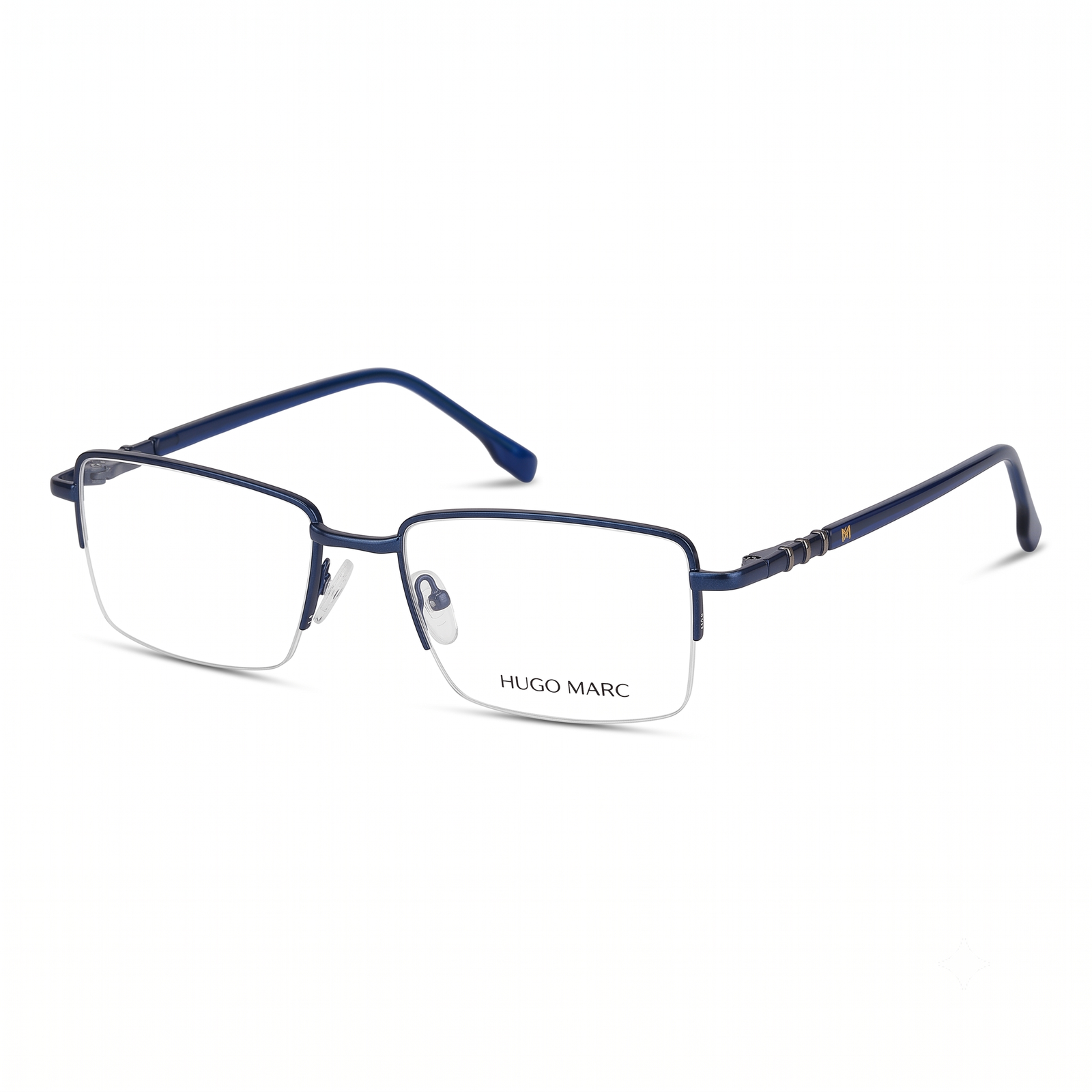 Hugo Marc HM-2116 Men’s Rectangular Metal Eyeglass Frame