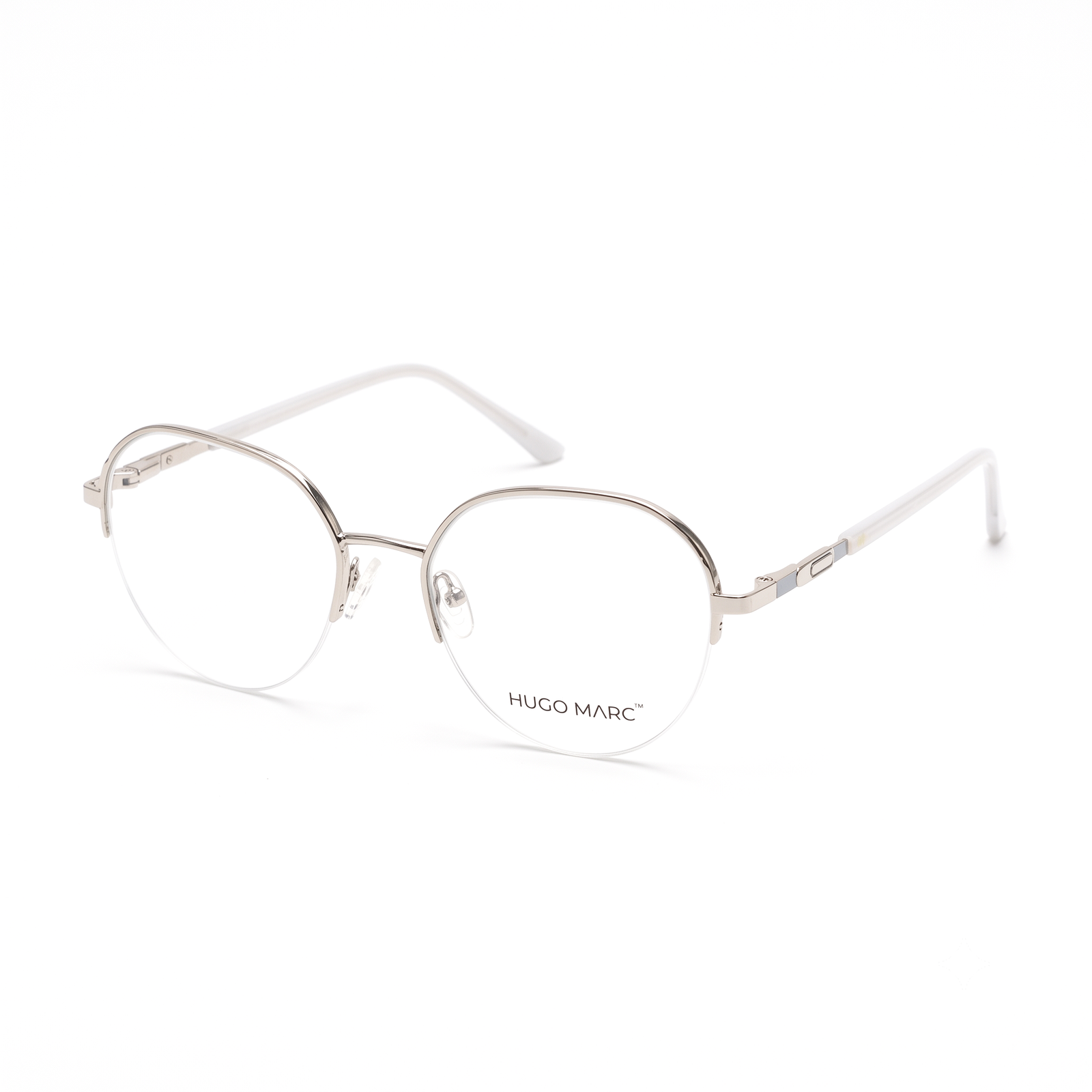 Hugo Marc HM-2126 Round Metal Eyeglasses for Women - Image 5