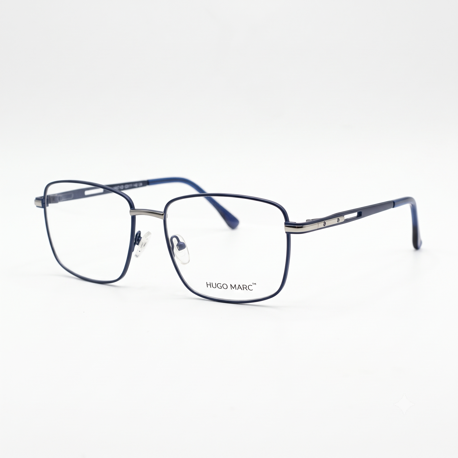 Hugo Marc HM-2162 Men’s Rectangular Metal Eyeglass Frame
