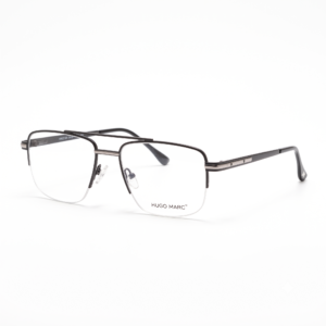 Hugo Marc HM-2164 Men’s Rectangular Semi-Rimless Eyeglass Frame