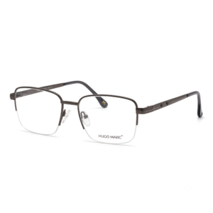 Hugo Marc HM-2167 Men’s Rectangular Semi-Rimless Eyeglass Frame