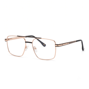Hugo Marc HM-2168 Men’s Rectangular Metal Eyeglass Frame