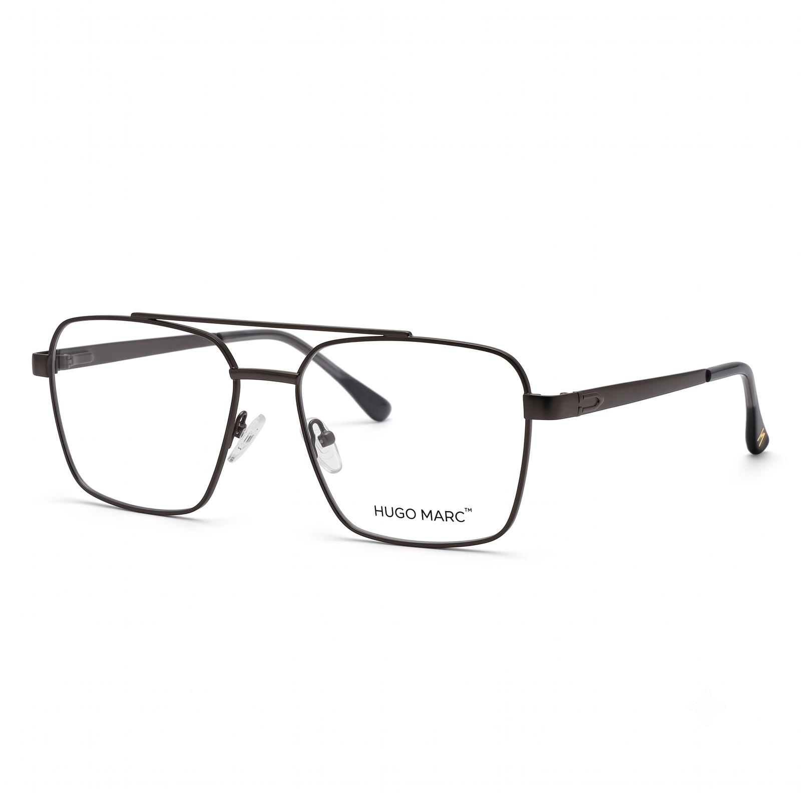 Hugo Marc HM-2170 Men’s Rectangular Metal Eyeglass Frame